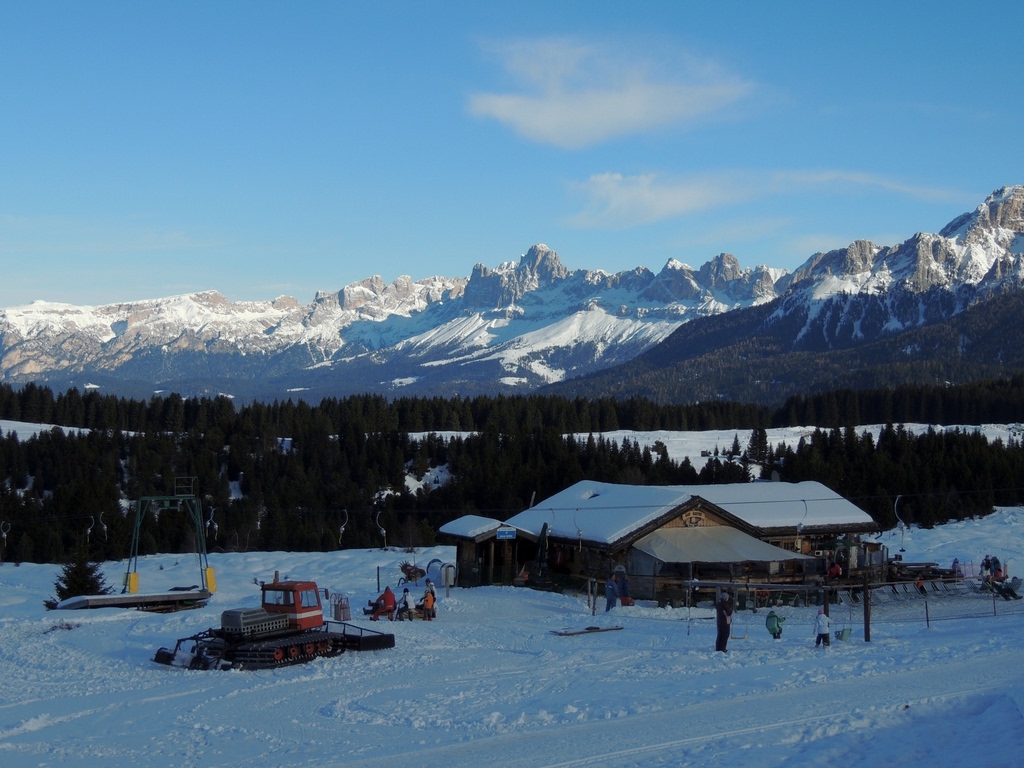 Passo di Lavazè Италия.